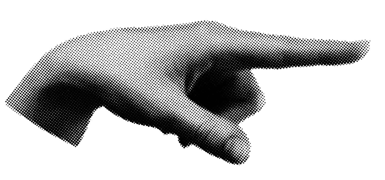 pointe du doigt NOIR